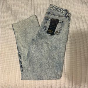 Indigo Rein Straight Leg Jeans (size 1)